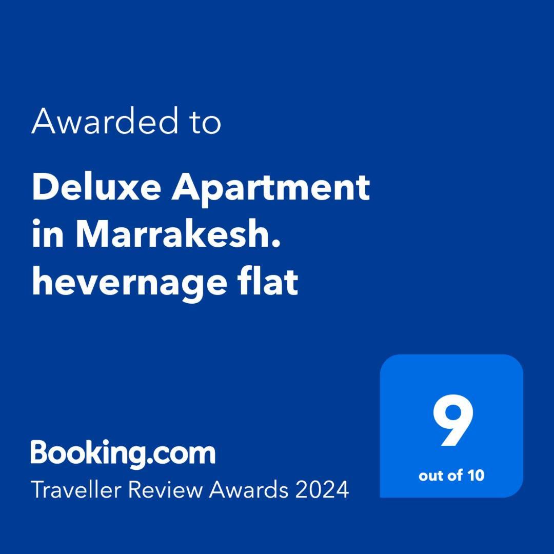 Deluxe Apartment In Marrakesh. Hevernage Flat Eksteriør bilde